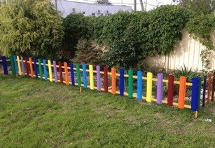 Декоративное ограждение участка в гостинице г. Пенза